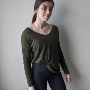 ‼️SOLD Army green sweater